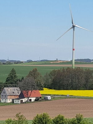 Drei Windkraftanlagen