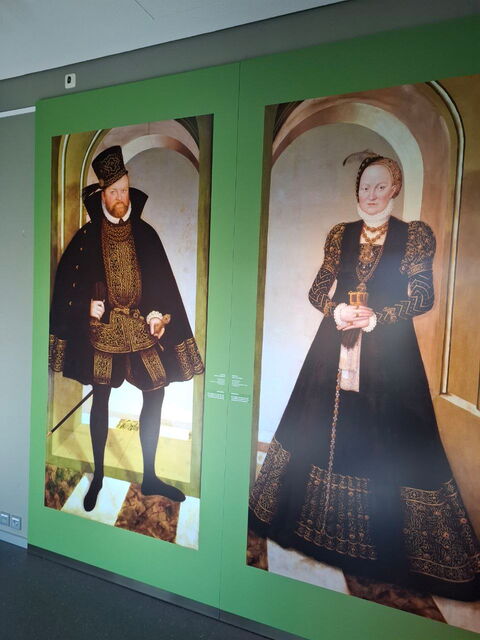 Kurfürst August von Sachsen und Anna von Dänemark im Stadt- und Bergmuseum Freiberg