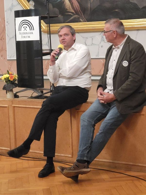 Dr. Michael Andrick (im Bild links) und Andreas Schettler  © Andreas Schettler, 2026