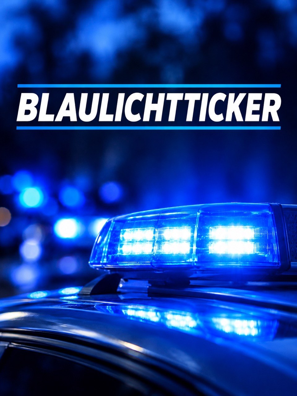 Blaulicht, KI generiert